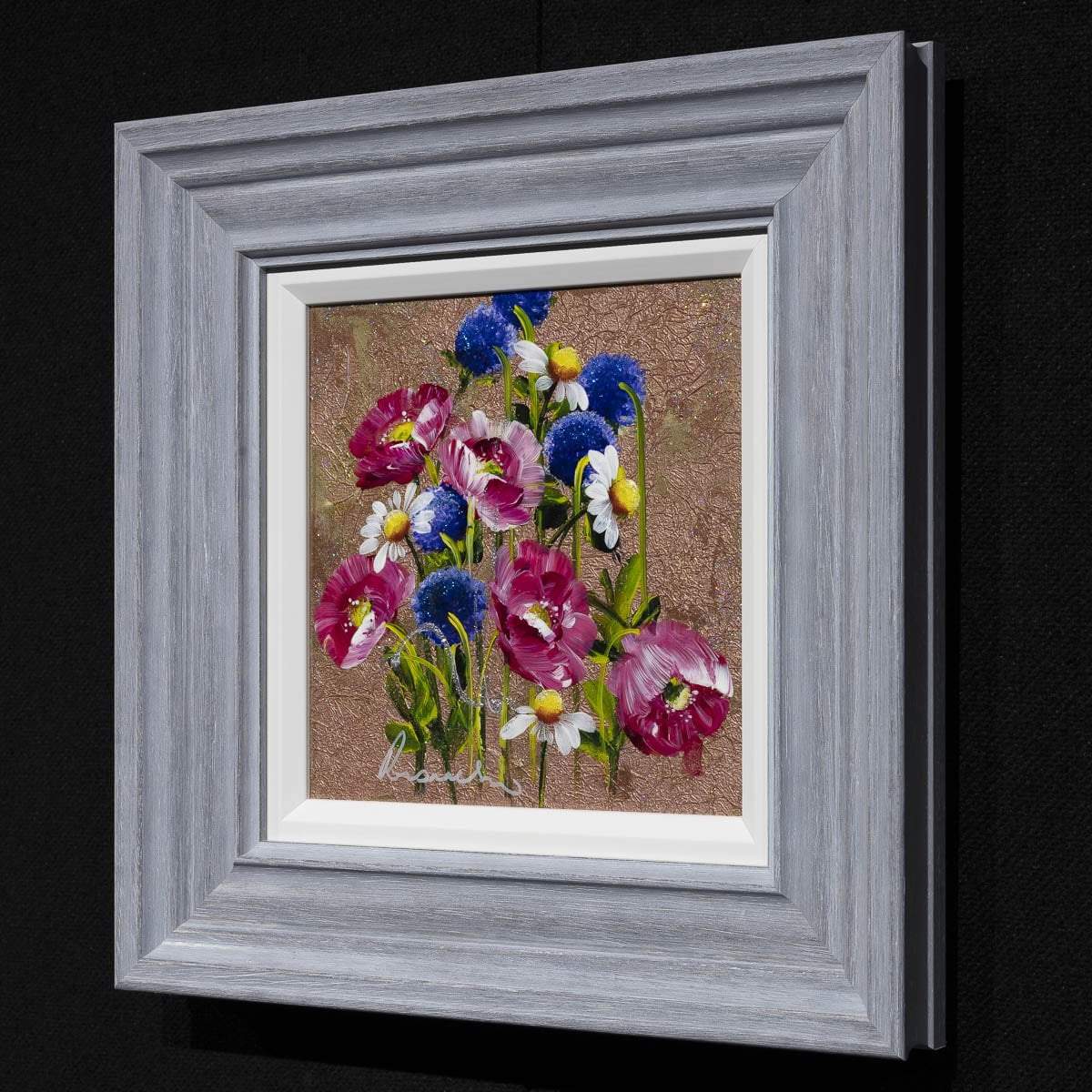Spring Flourish - Original Rozanne Bell Framed