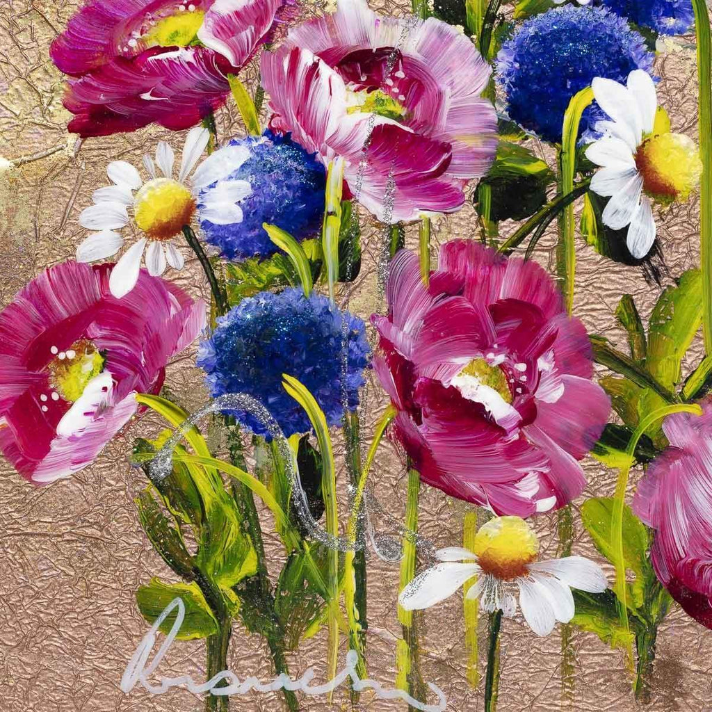 Spring Flourish - Original - SOLD by artist Rozanne Bell - Wyecliffe Galleries