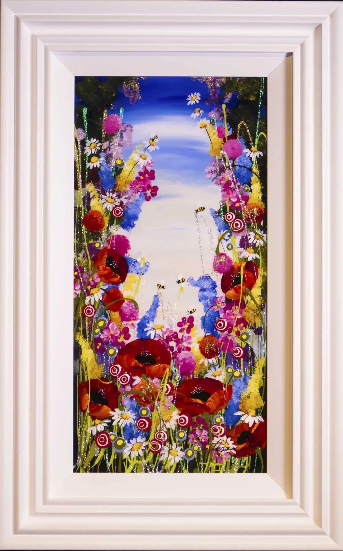 Spring Is Calling - SOLD by artist Rozanne Bell - Wyecliffe Galleries