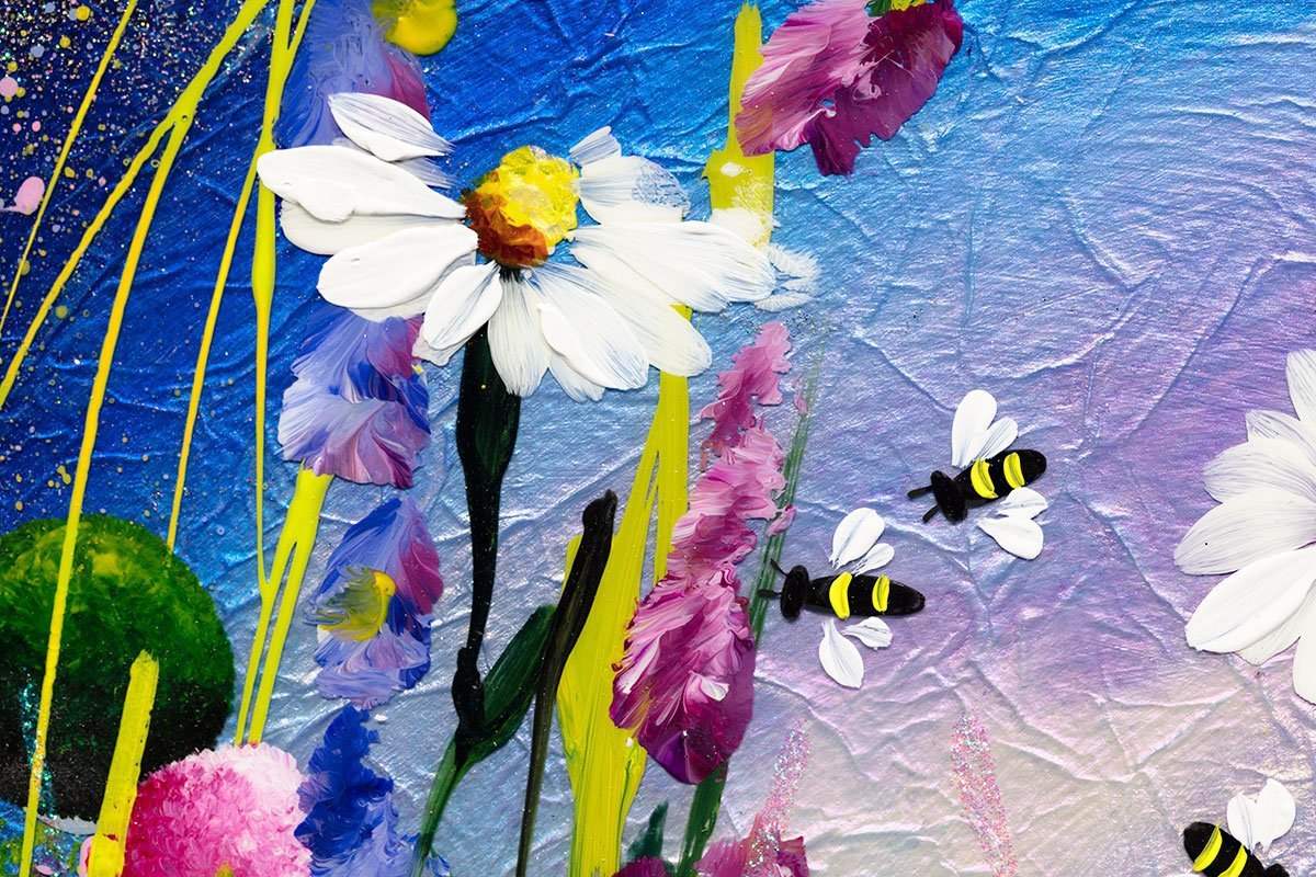 Spring Is Here - Original - SOLD by artist Rozanne Bell - Wyecliffe Galleries