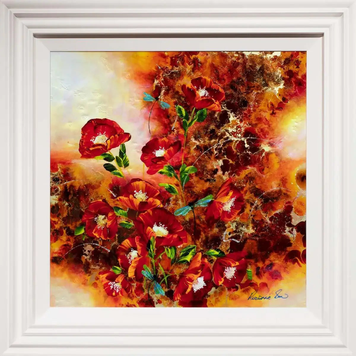 Spring Time - Original - SOLD by artist Rozanne Bell - Wyecliffe Galleries