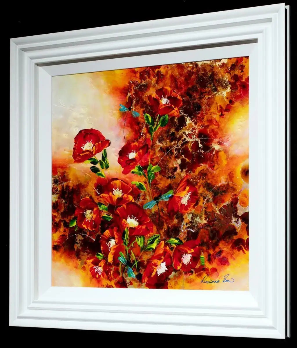 Spring Time - Original - SOLD by artist Rozanne Bell - Wyecliffe Galleries