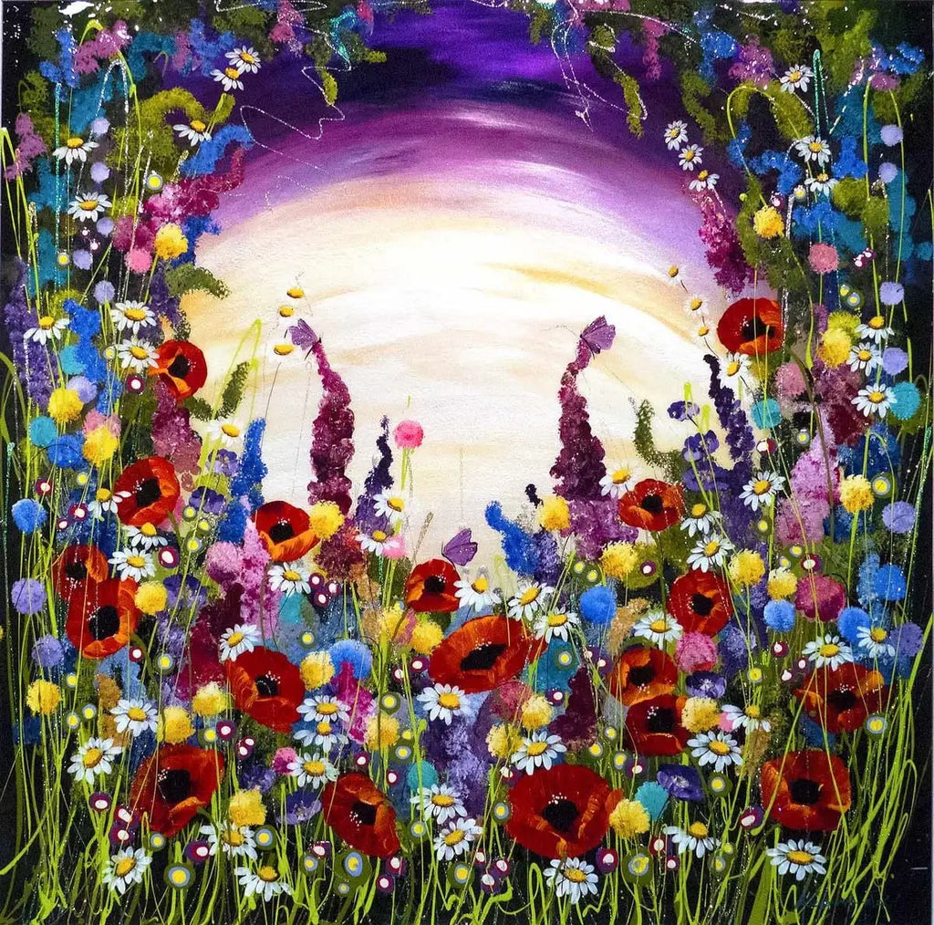 Springtide - Original - SOLD by artist Rozanne Bell - Wyecliffe Galleries