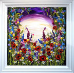 Springtide - Original - SOLD by artist Rozanne Bell - Wyecliffe Galleries