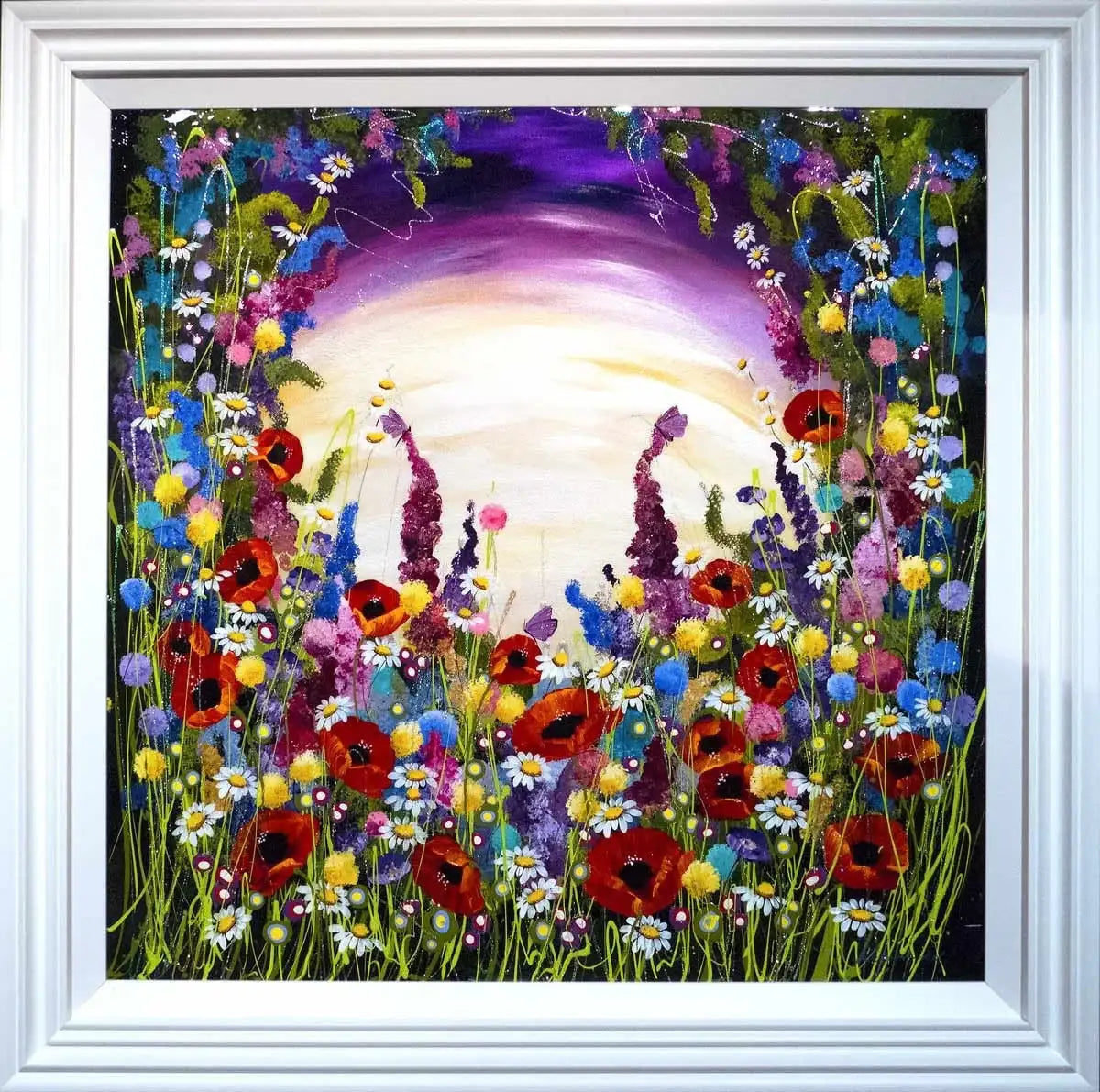 Springtide - Original - SOLD by artist Rozanne Bell - Wyecliffe Galleries