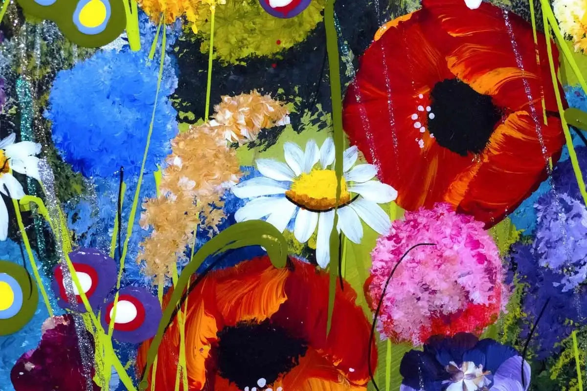 Springtide - Original - SOLD by artist Rozanne Bell - Wyecliffe Galleries