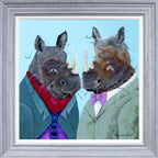 Stan and Fenella Horn - Original - SOLD by artist Rozanne Bell - Wyecliffe Galleries