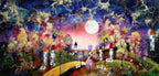 Starlit Skies - SOLD by artist Rozanne Bell - Wyecliffe Galleries