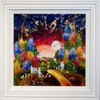 Stars and Sparkle - Original - SOLD by artist Rozanne Bell - Wyecliffe Galleries