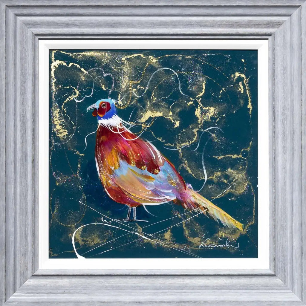 Steve - Original - SOLD by artist Rozanne Bell - Wyecliffe Galleries