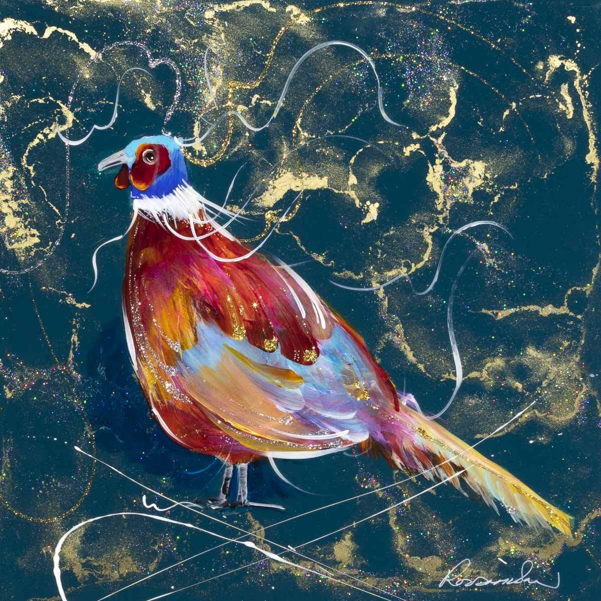 Steve - Original - SOLD by artist Rozanne Bell - Wyecliffe Galleries
