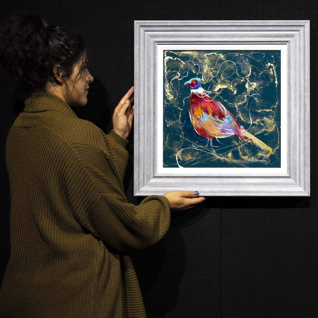 Steve - Original - SOLD by artist Rozanne Bell - Wyecliffe Galleries