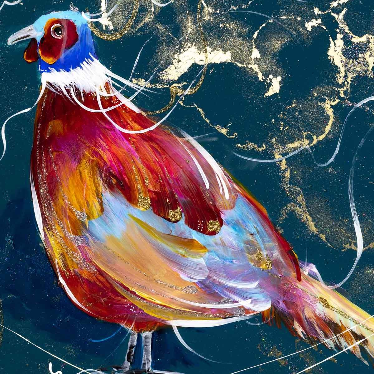 Steve - Original - SOLD by artist Rozanne Bell - Wyecliffe Galleries