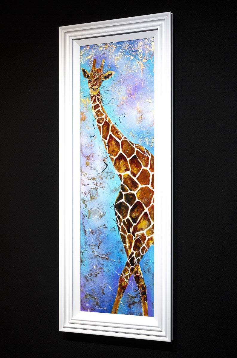 Stick Your Neck Out - Original - SOLD by artist Rozanne Bell - Wyecliffe Galleries