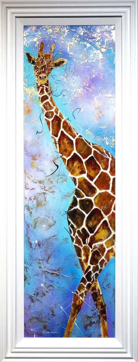Stick Your Neck Out - Original - SOLD by artist Rozanne Bell - Wyecliffe Galleries