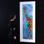 Stick Your Neck Out - Original - SOLD by artist Rozanne Bell - Wyecliffe Galleries