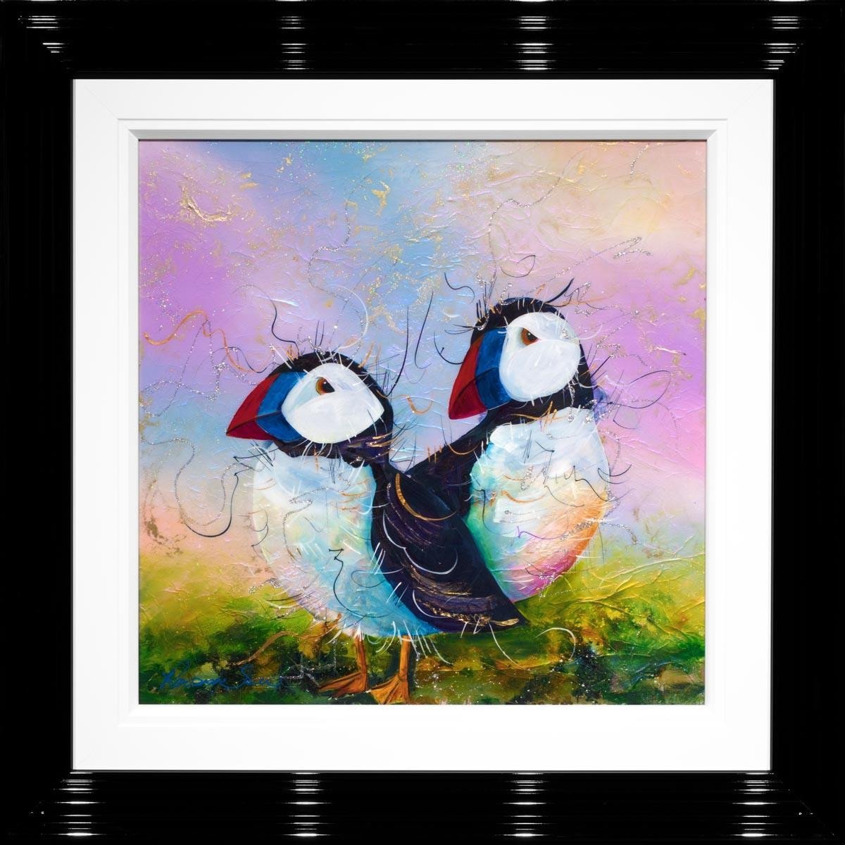 Stop For A Puffin - Original Rozanne Bell