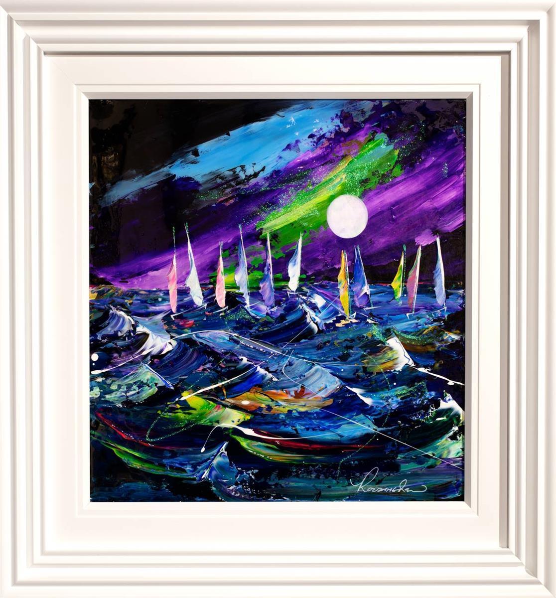 Stormy Waves - Original Rozanne Bell