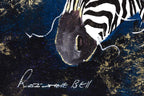 Stripe - Original - SOLD by artist Rozanne Bell - Wyecliffe Galleries