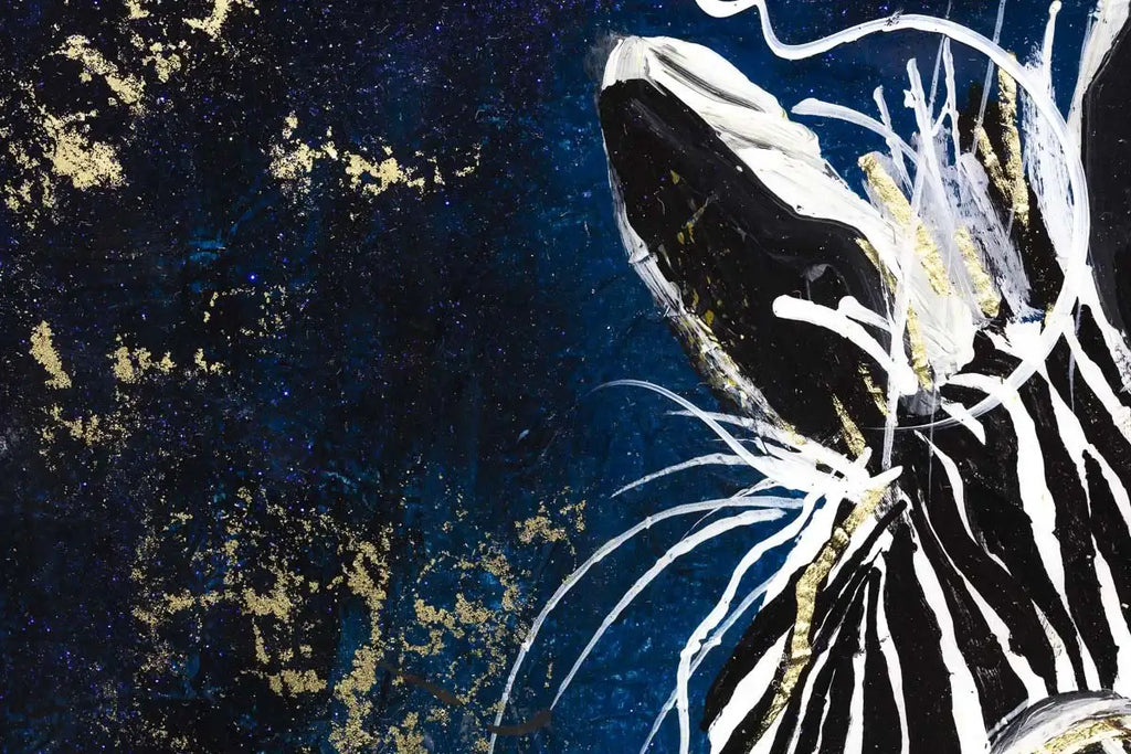 Stripe - Original - SOLD by artist Rozanne Bell - Wyecliffe Galleries