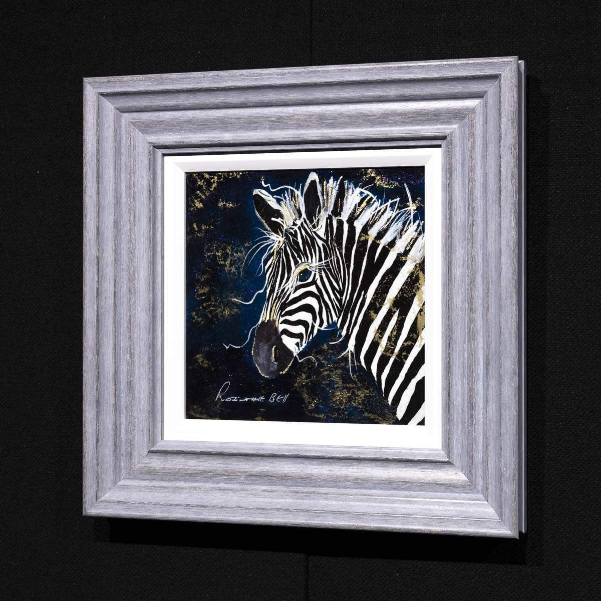 Stripe - Original - SOLD by artist Rozanne Bell - Wyecliffe Galleries