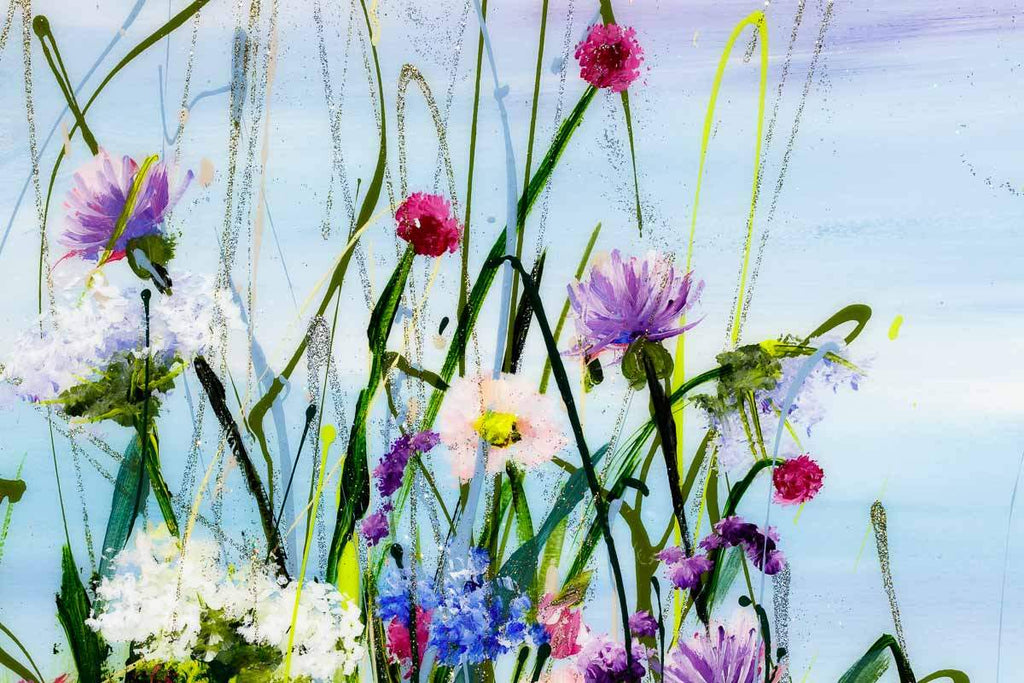 Stroll to the Shore - Original - SOLD by artist Rozanne Bell - Wyecliffe Galleries