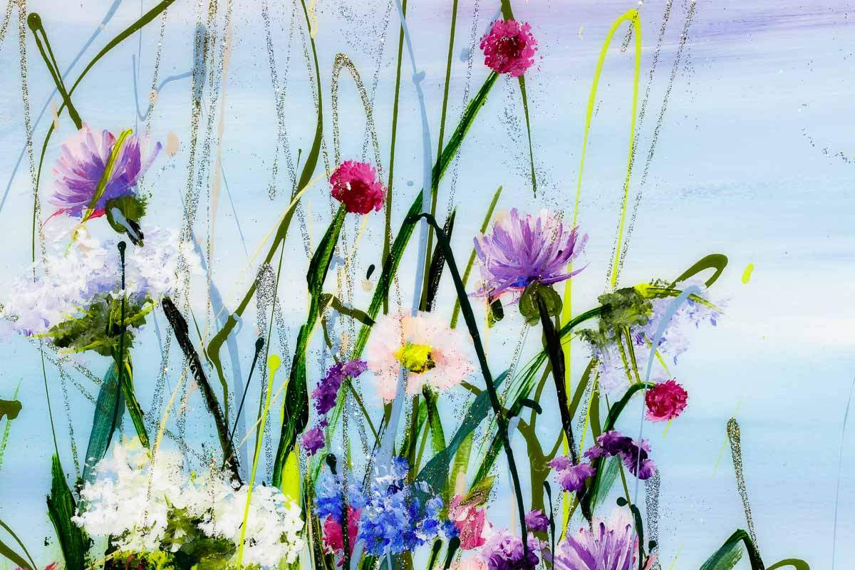 Stroll to the Shore - Original - SOLD by artist Rozanne Bell - Wyecliffe Galleries