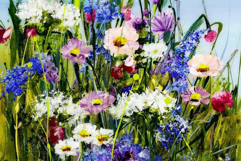 Stroll to the Shore - Original - SOLD by artist Rozanne Bell - Wyecliffe Galleries