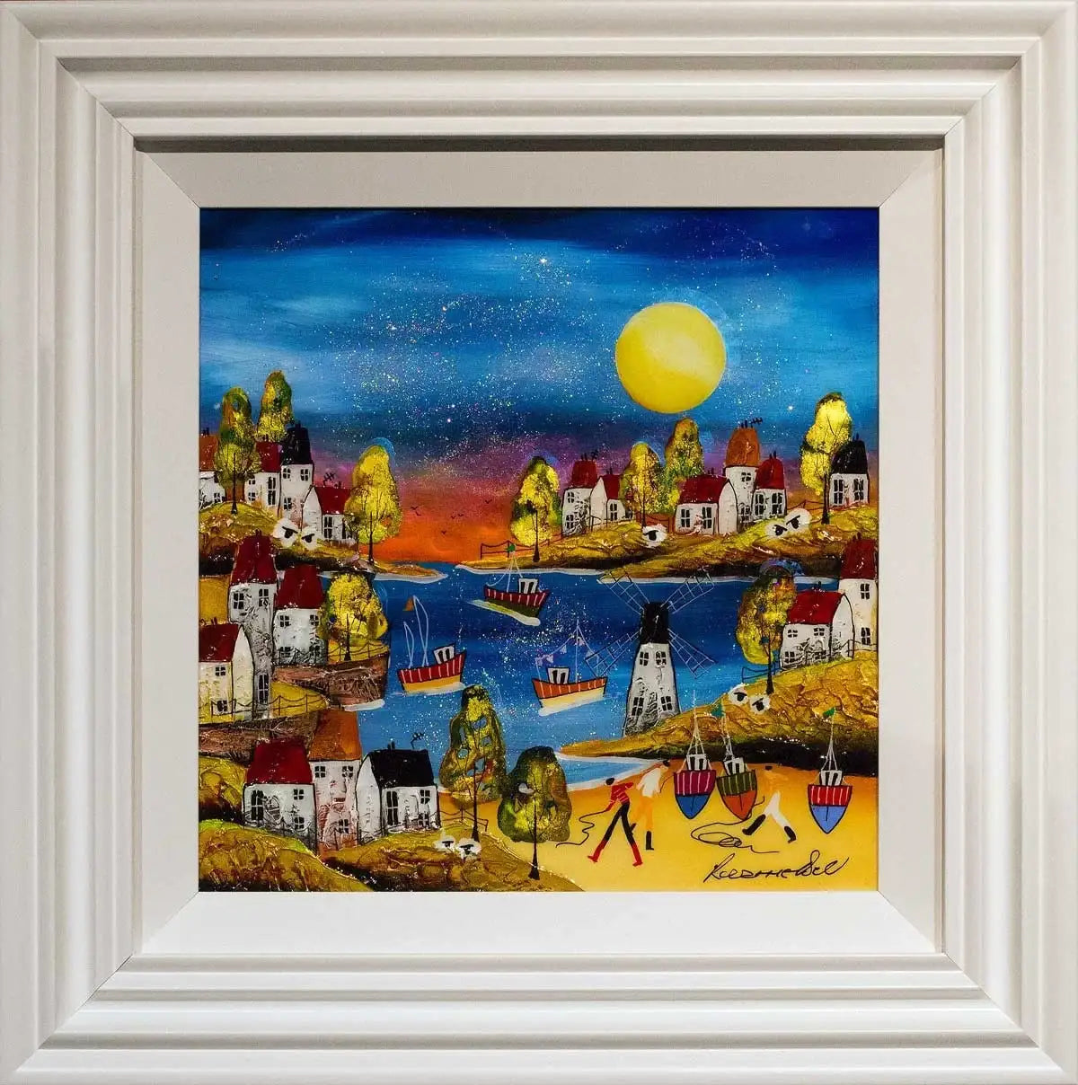 Summer Bay - SOLD by artist Rozanne Bell - Wyecliffe Galleries