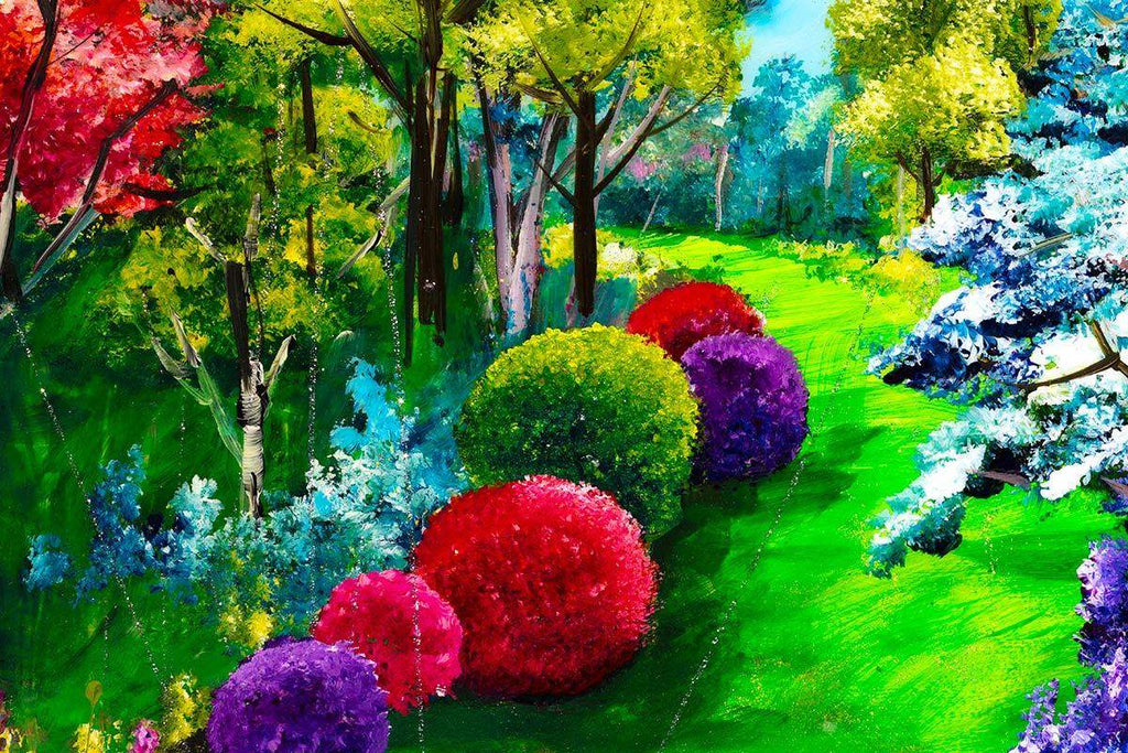 Summer Blossom I - Original - SOLD by artist Rozanne Bell - Wyecliffe Galleries