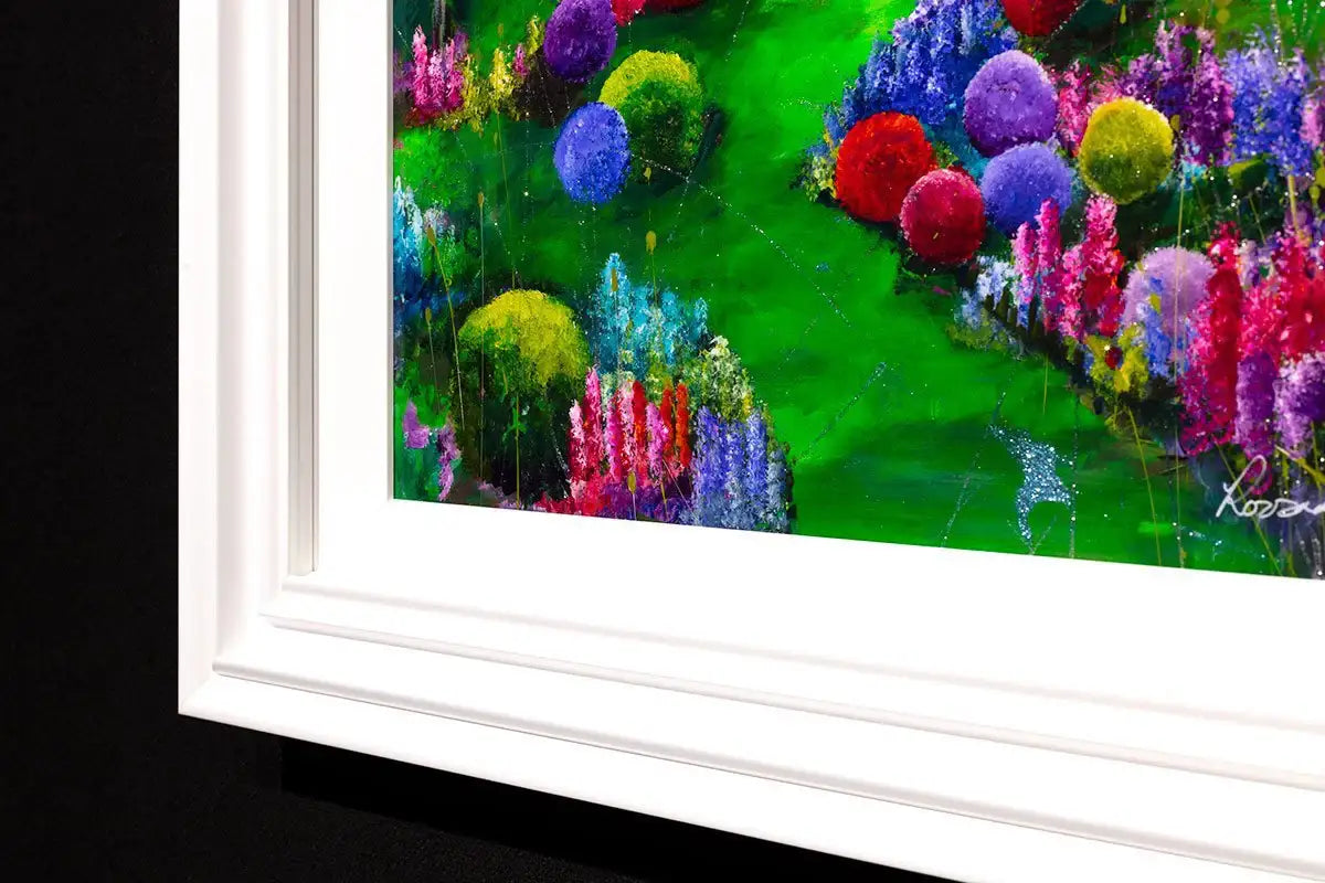 Summer Blossom I - Original - SOLD by artist Rozanne Bell - Wyecliffe Galleries