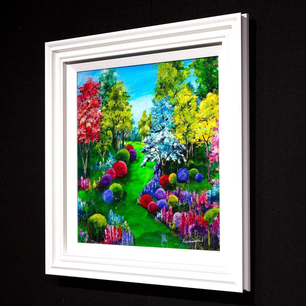 Summer Blossom I - Original - SOLD by artist Rozanne Bell - Wyecliffe Galleries