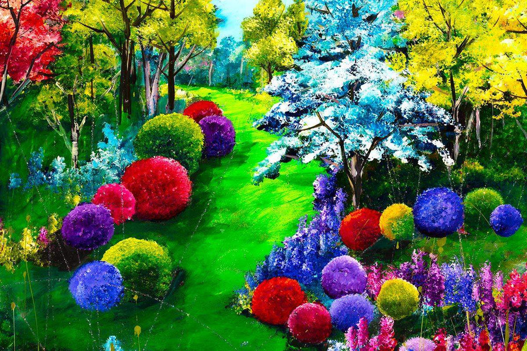 Summer Blossom I - Original - SOLD by artist Rozanne Bell - Wyecliffe Galleries