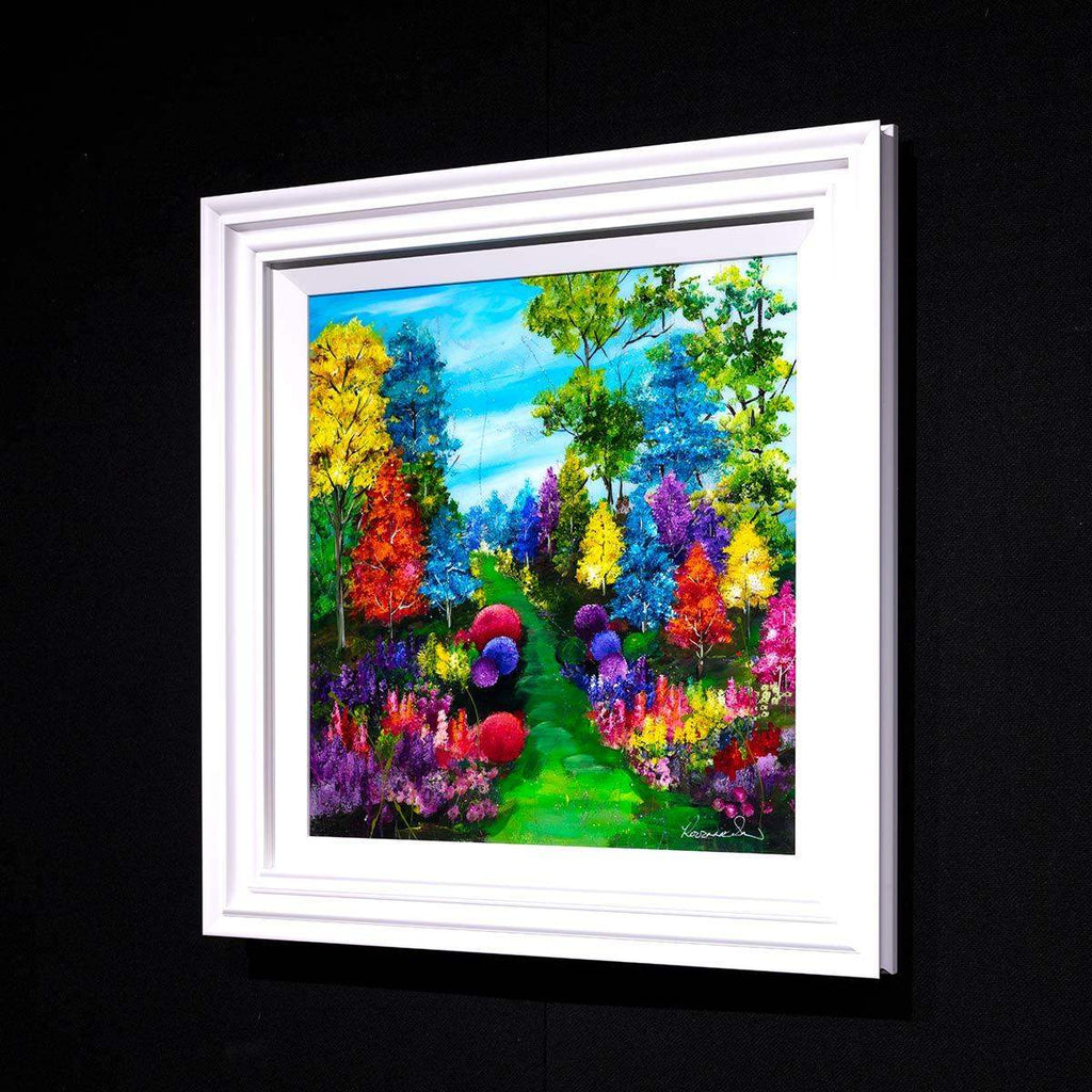 Summer Blossom II - Original - SOLD by artist Rozanne Bell - Wyecliffe Galleries