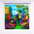 Summer Blossom II - Original - SOLD by artist Rozanne Bell - Wyecliffe Galleries