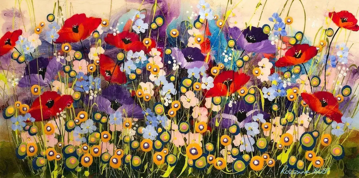 Summer Breeze - SOLD by artist Rozanne Bell - Wyecliffe Galleries