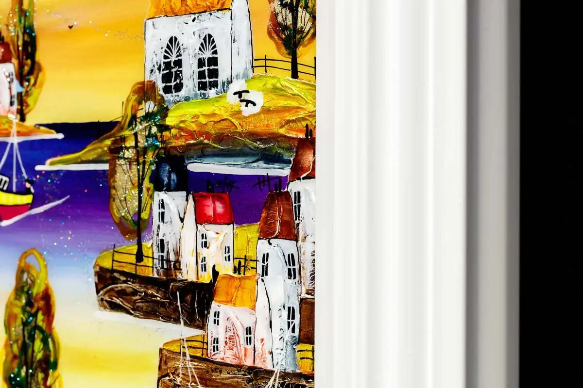 Summer by the Coast - Original SOLD by artist Rozanne Bell - Wyecliffe Galleries