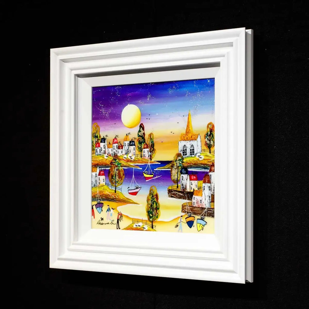 Summer by the Coast - Original SOLD by artist Rozanne Bell - Wyecliffe Galleries