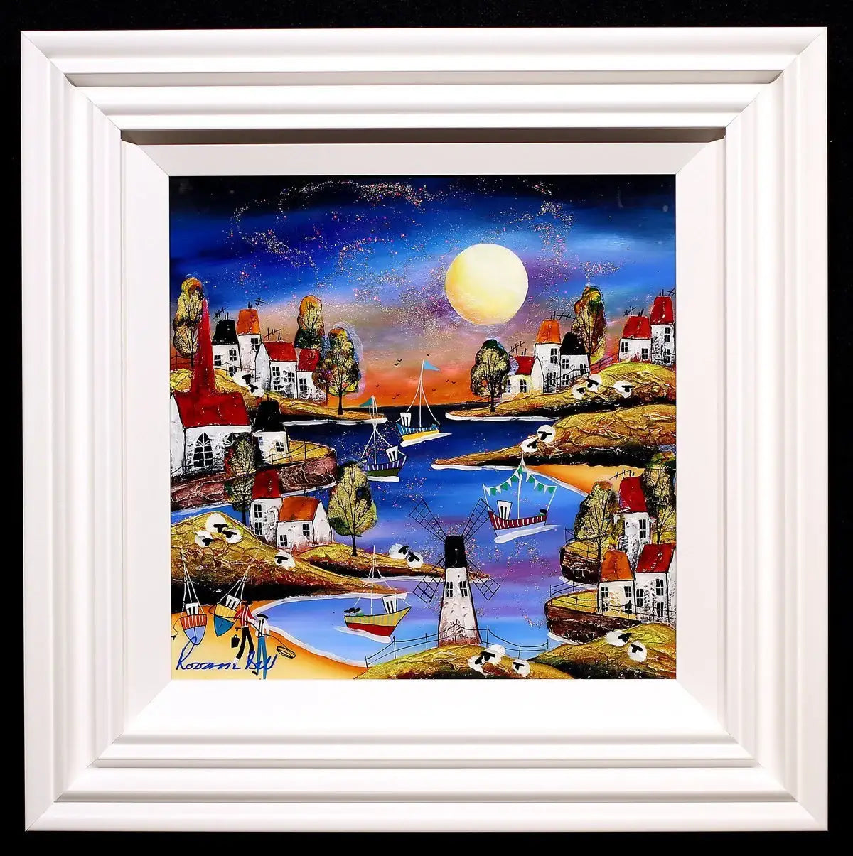 Summer Days I - SOLD by artist Rozanne Bell - Wyecliffe Galleries