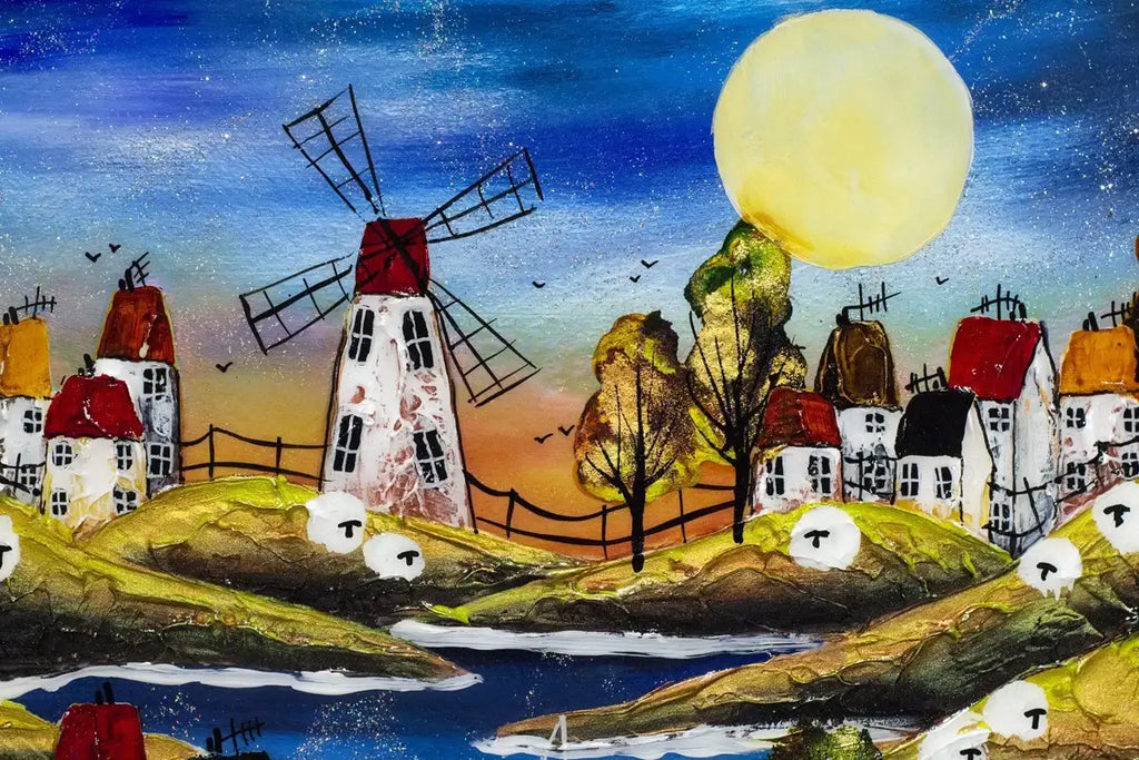 Summer Days III - Original - SOLD by artist Rozanne Bell - Wyecliffe Galleries