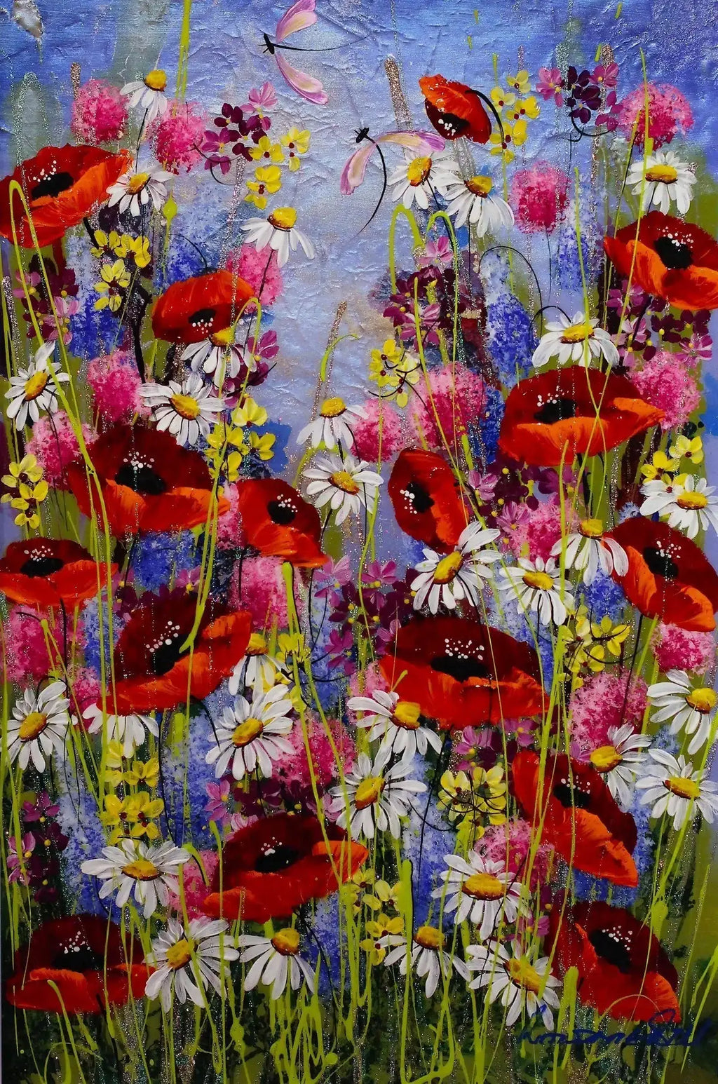 Summer Dreams I - SOLD by artist Rozanne Bell - Wyecliffe Galleries