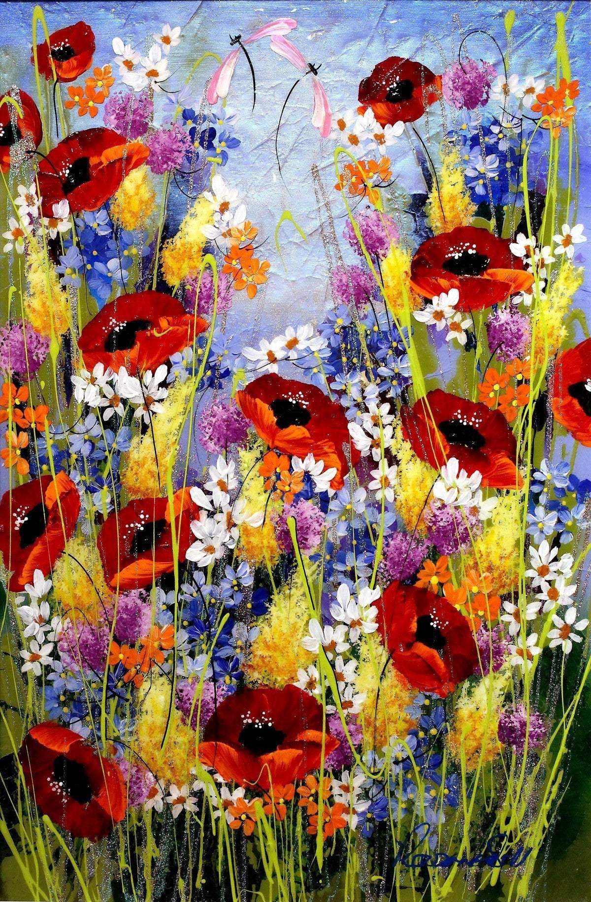 Summer Dreams II - SOLD by artist Rozanne Bell - Wyecliffe Galleries