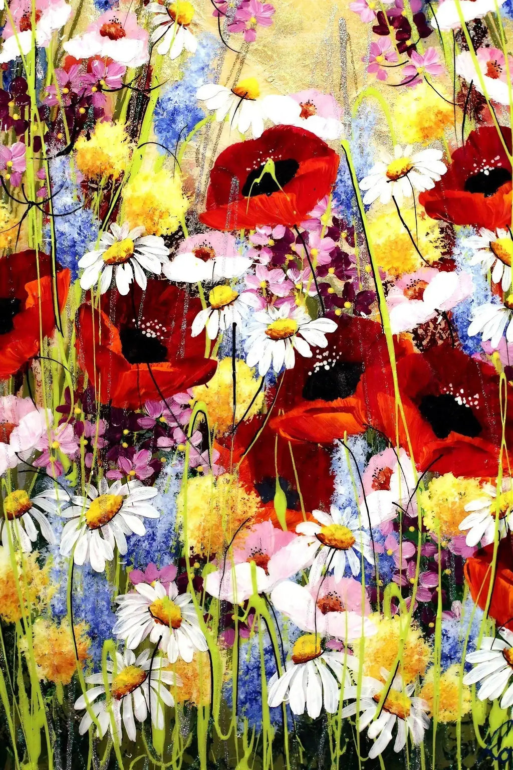 Summer Dreams III - SOLD by artist Rozanne Bell - Wyecliffe Galleries