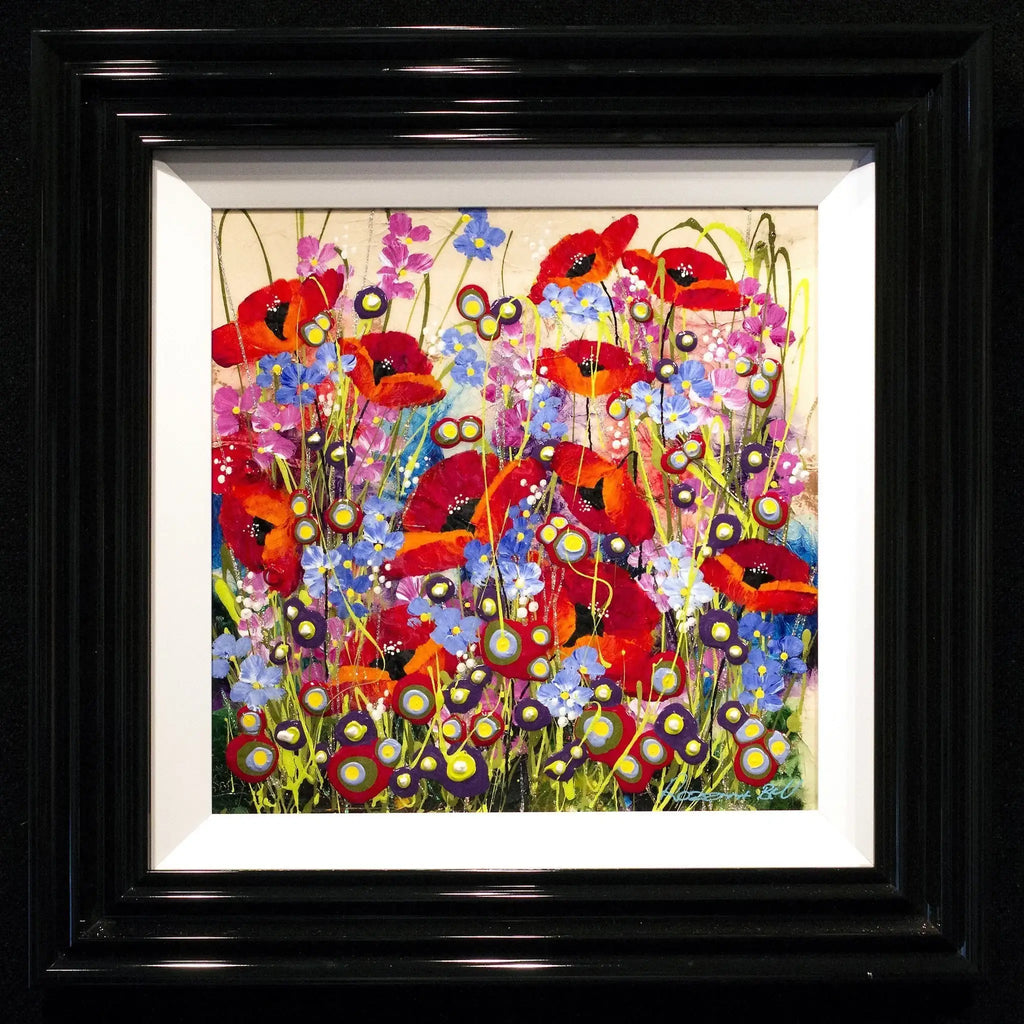 Summer Field II - SOLD by artist Rozanne Bell - Wyecliffe Galleries