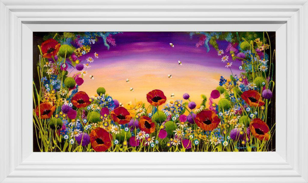 Summer's Here - Original -SOLD by artist Rozanne Bell - Wyecliffe Galleries