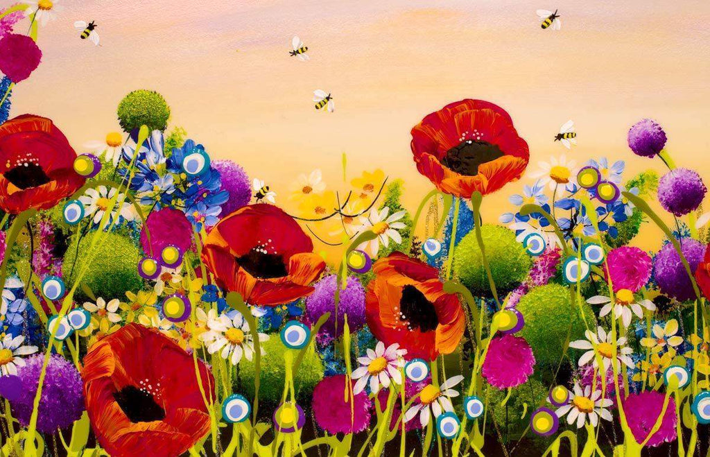 Summer's Here - Original -SOLD by artist Rozanne Bell - Wyecliffe Galleries