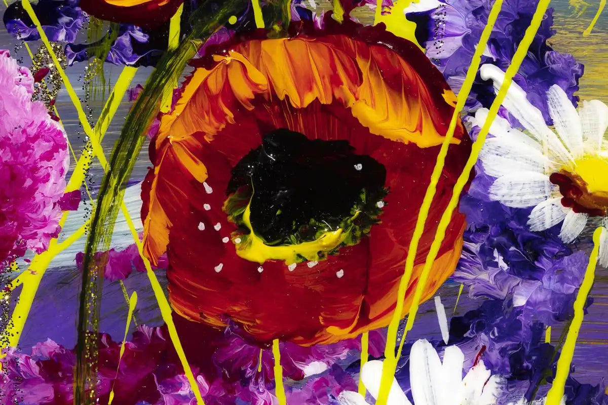 Summer Serenity - Original - SOLD by artist Rozanne Bell - Wyecliffe Galleries