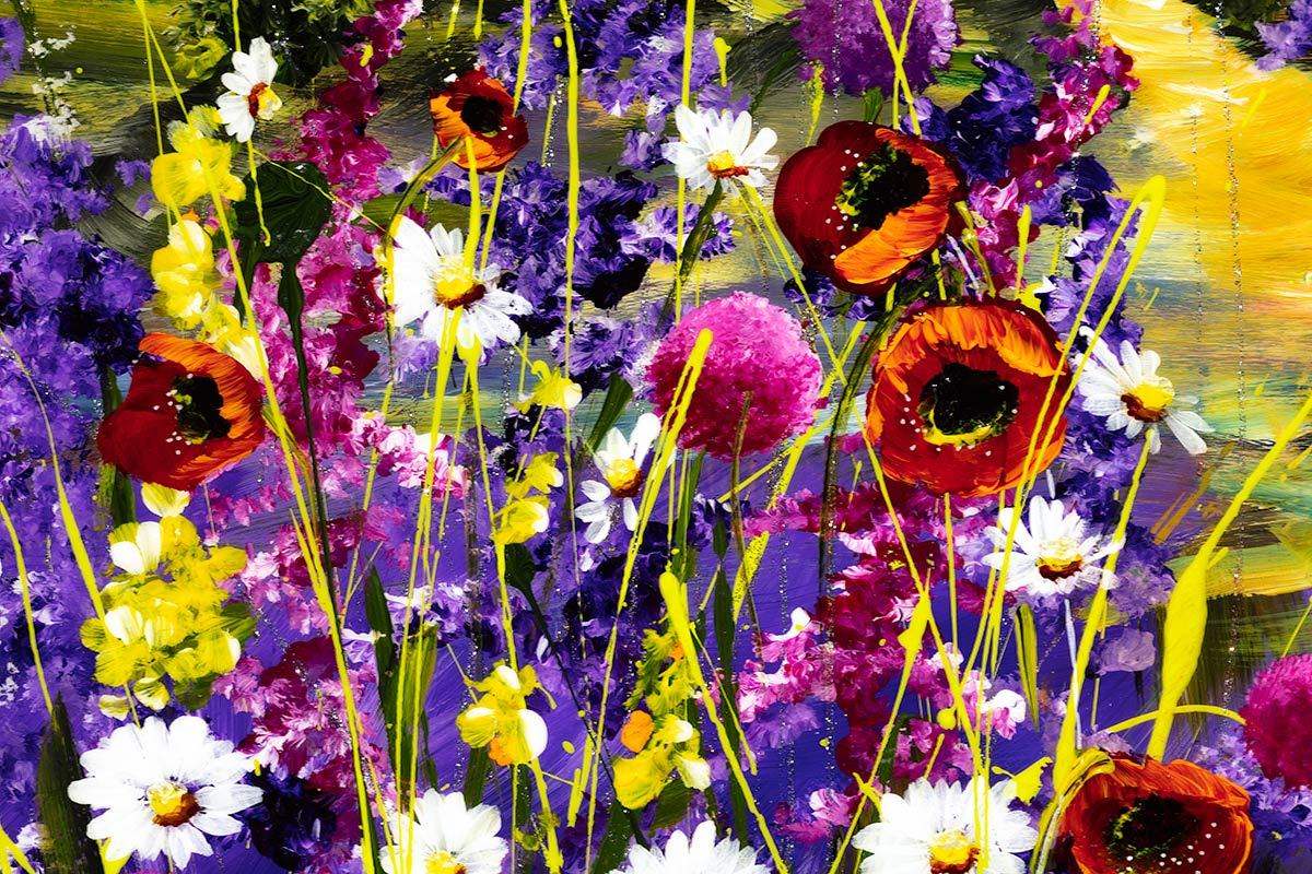 Summer Serenity - Original - SOLD by artist Rozanne Bell - Wyecliffe Galleries