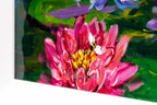 Summertime Lily Pond - Original - SOLD by artist Rozanne Bell - Wyecliffe Galleries