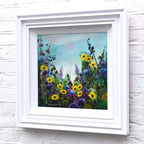 Sunflower Delight - Original - SOLD by artist Rozanne Bell - Wyecliffe Galleries